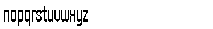 403 Creatus Condensed Font LOWERCASE