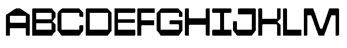 403 Creatus Expanded Font UPPERCASE
