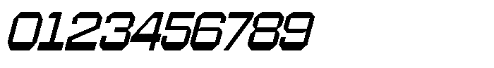 403 Creatus Extra Wide Slant Font OTHER CHARS