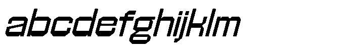 403 Creatus Extra Wide Slant FONT