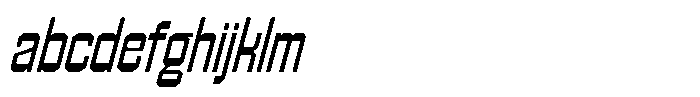 403 Creatus Narrow Slant FONT