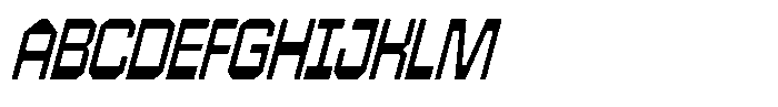 403 Creatus Slant Font UPPERCASE