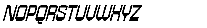 403 Creatus Slant Font UPPERCASE