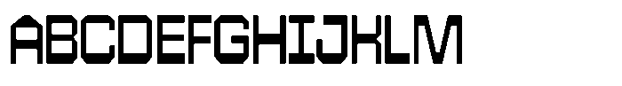 403 Creatus Wide Font UPPERCASE