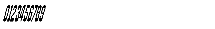 403 Creatus XX Compressed Slant Font OTHER CHARS