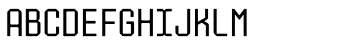 403 Degrad Mono Regular Font UPPERCASE
