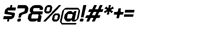 403 Edsonna Bold Slant Font OTHER CHARS