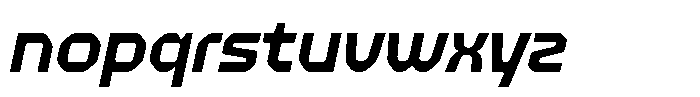 403 Edsonna Bold Slant Font LOWERCASE