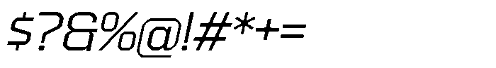 403 Edsonna Slant Font OTHER CHARS