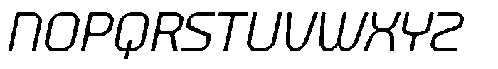 403 Edsonna Slant Font UPPERCASE