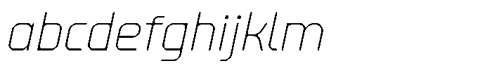 403 Edsonna Thin Slant FONT