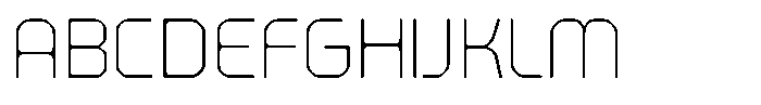 403 Edsonna Thin Font UPPERCASE