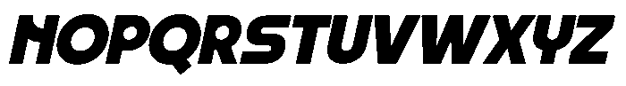 403 FEST Slant Font UPPERCASE