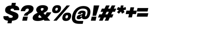 403 Grotesk Black Italic Font OTHER CHARS