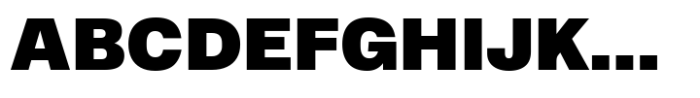 403 Grotesk Black Font UPPERCASE