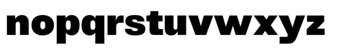 403 Grotesk Black Font LOWERCASE