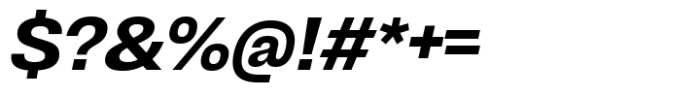 403 Grotesk Bold Italic Font OTHER CHARS
