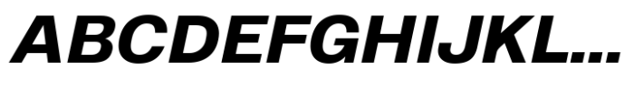 403 Grotesk Bold Italic Font UPPERCASE