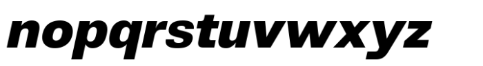 403 Grotesk Ex Bold Italic Font LOWERCASE