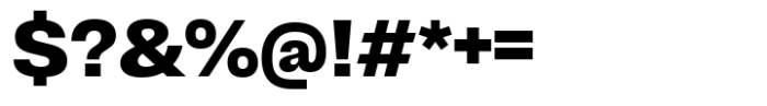 403 Grotesk Ex Bold Font OTHER CHARS
