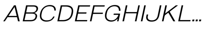 403 Grotesk Light Italic Font UPPERCASE