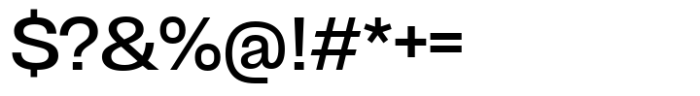 403 Grotesk Medium Font OTHER CHARS