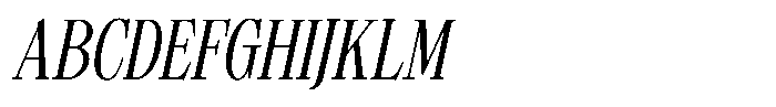 403 Mesapholic Italic Font UPPERCASE
