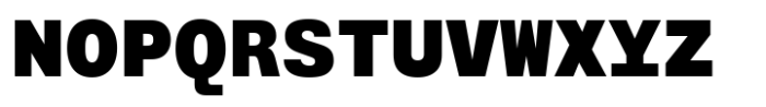 403 Mono Black Font UPPERCASE