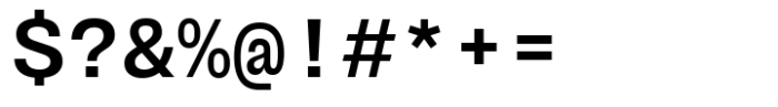 403 Mono Semi Bold Font OTHER CHARS