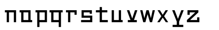 403 Monosuke Regular Font LOWERCASE
