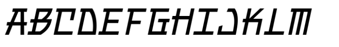 403 Monosuke Slant Font UPPERCASE