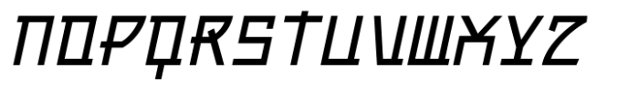 403 Monosuke Slant Font UPPERCASE