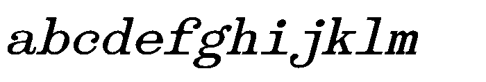 403 Obrinda Mono Black Slant FONT