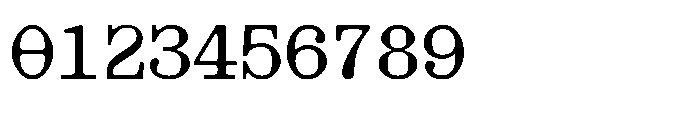 403 Obrinda Mono Black Font OTHER CHARS