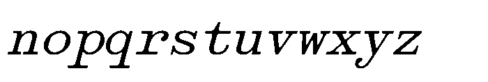 403 Obrinda Mono Bold Slant Font LOWERCASE