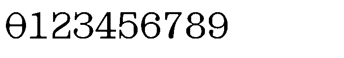 403 Obrinda Mono Bold Font OTHER CHARS
