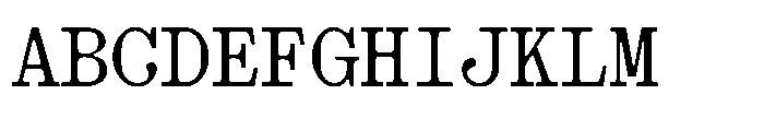 403 Obrinda Mono Bold Font UPPERCASE