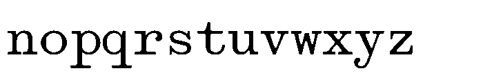 403 Obrinda Mono Bold Font LOWERCASE