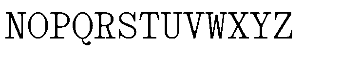 403 Obrinda Mono Medium Font UPPERCASE