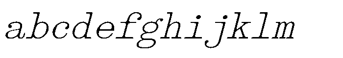 403 Obrinda Mono Slant FONT