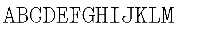 403 Obrinda Mono Font UPPERCASE