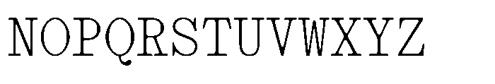 403 Obrinda Mono Font UPPERCASE