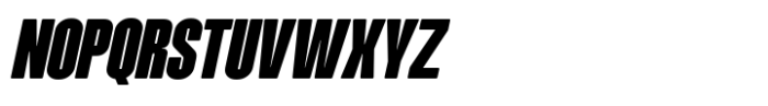 403 Rodman Slanted Font UPPERCASE