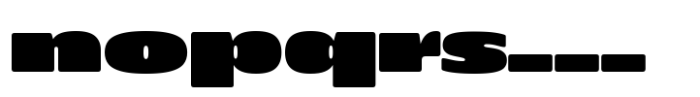 403 Zorn Expanded Font LOWERCASE