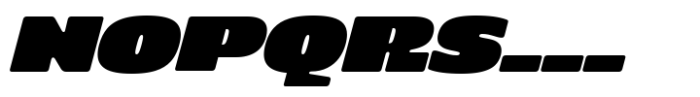 403 Zorn Gigawide Slant Font UPPERCASE