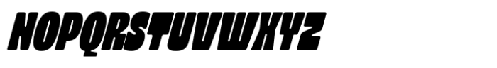 403 Zorn Semi Squezeed Slant Font UPPERCASE