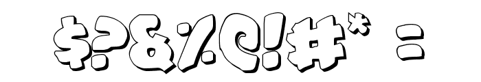 #44 Font Shadow Font OTHER CHARS