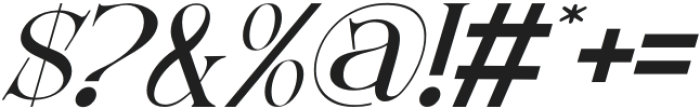 452B Sparked Regular Italic otf (400) Font OTHER CHARS