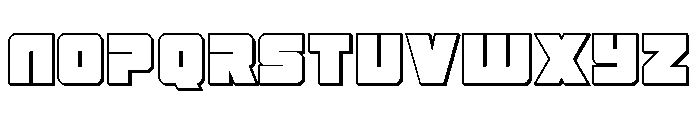4ce 3D Font UPPERCASE