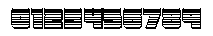 4ce Chrome Font OTHER CHARS